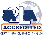 A2LA/ASA Accredited